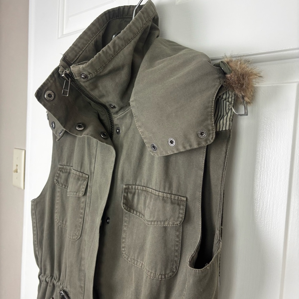 Velvet by Graham & Spencer Utility Vest Size Small - Picture 5 of 13